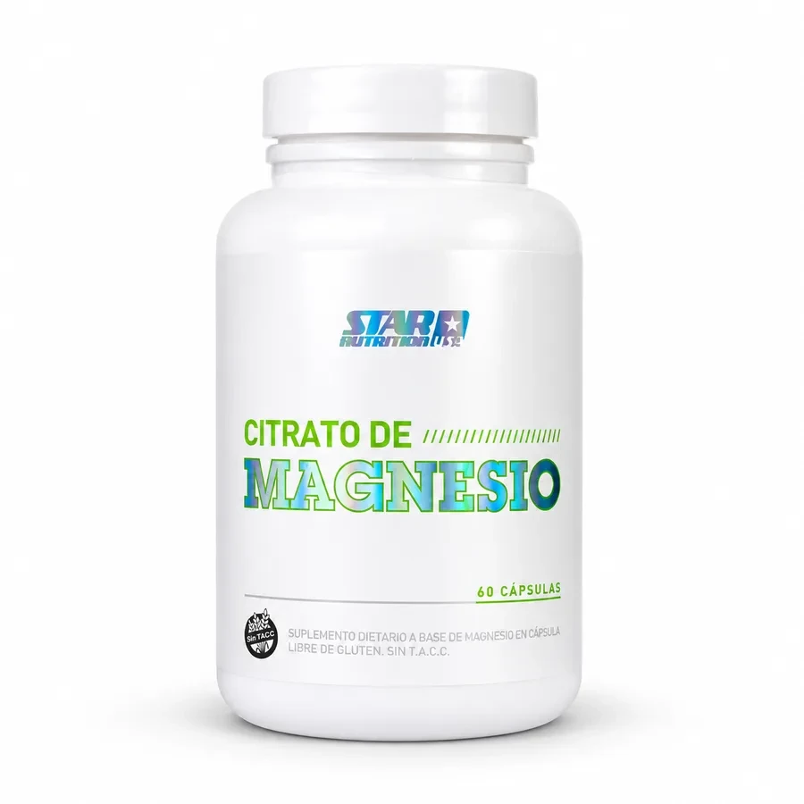 Citrato de Magnesio 60 cáps