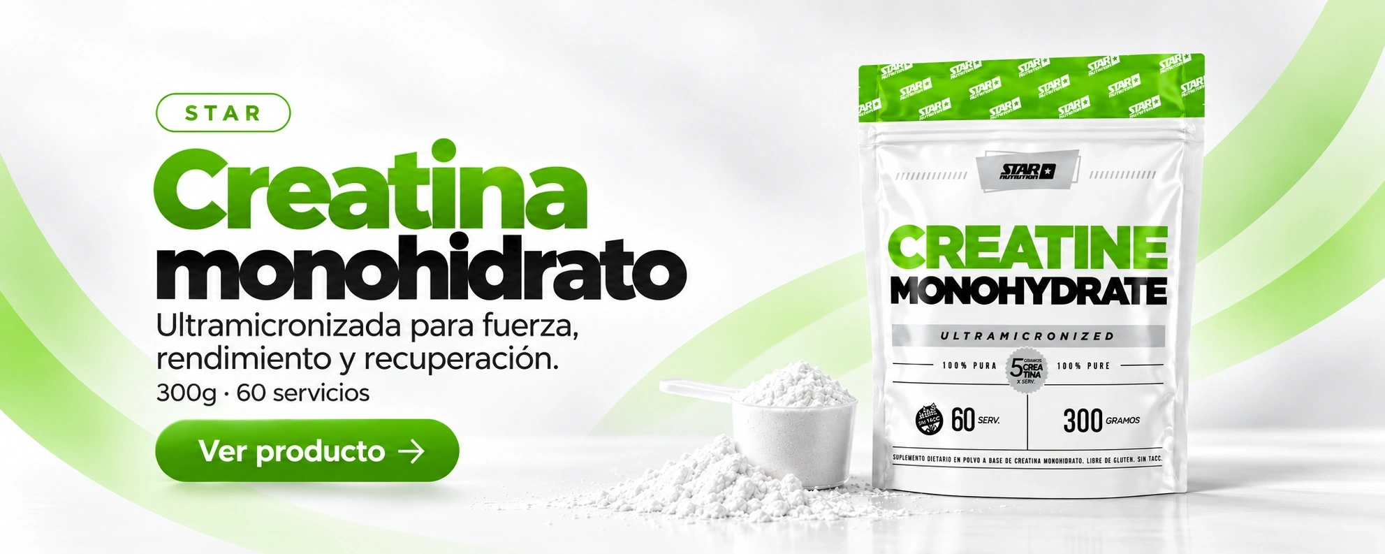 Creatina monohidrato Star Nutrition